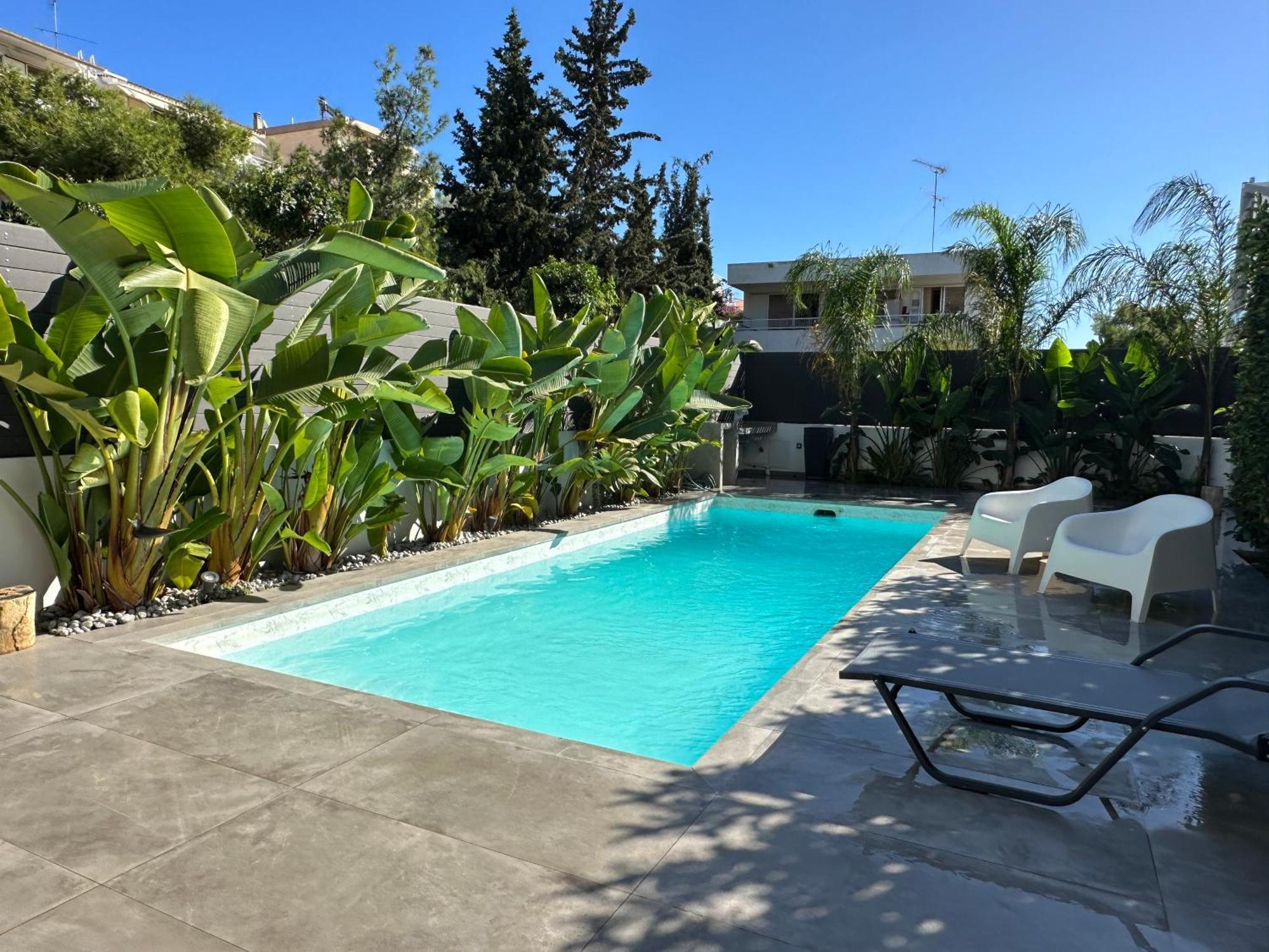 Pool Voula Apartment Close To Kavouri Beach By Cielo Homes アテネ エクステリア 写真